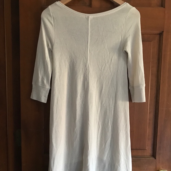 ❄️ cream henley tunic sweater - Picture 3 of 4